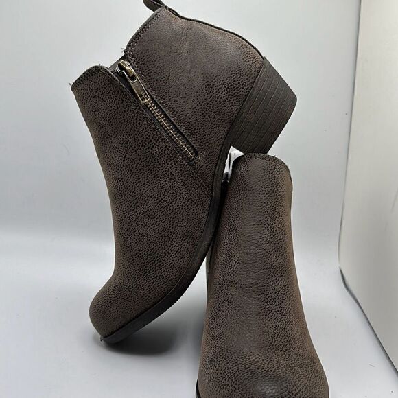 CUSHIONAIRE Women's bootie with Memory Foam 6.5 BROWN - Picture 7 of 7